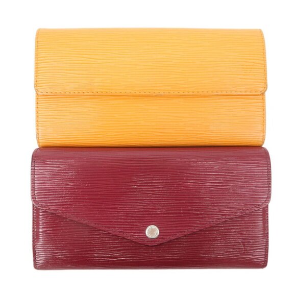 Louis Vuitton Epi Set of 2 Long Wallet M6359H M60580 Used - Picture 1 of 16